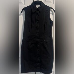 Women's AGB Byer California Vintage Sleeveless Button Down Dress